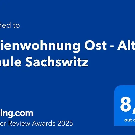 Apartman Ost - Alte Schule Sachswitz